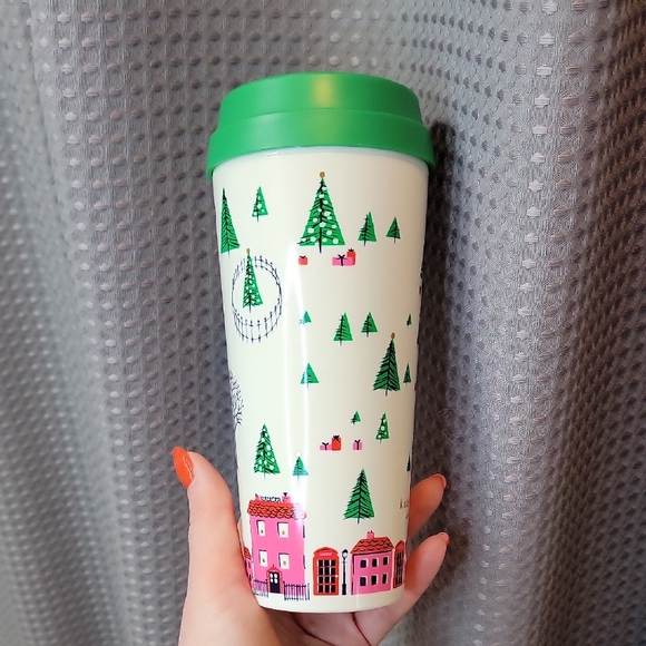 kate spade Other - NWOT Kate Spade New York 16 Ounce Holiday Insulated Thermal Holiday Travel Mug